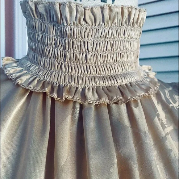 Zimmermann silk camel color turtleneck blouse. Size 4/6 - Picture 4 of 7